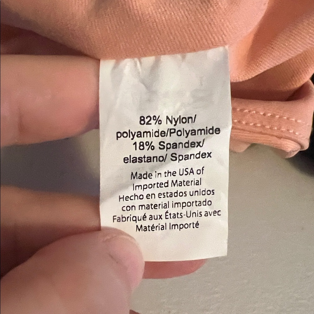 Beyond Yoga Shine Leggings Pink/Gold Print Size XS NWT - Picture 8 of 9